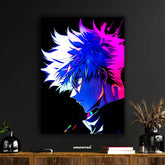 Gojo Satoru – Cursed Energy Neon Poster